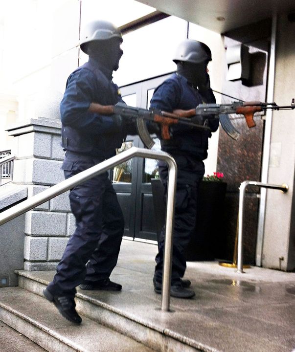 Gunmen at the Regency Hotel